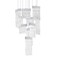 Cwi Lighting Carolina LED Chandelier With Pewter Finish 1090P20-10-269 - alternate 2